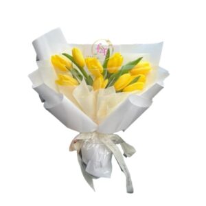 Ramo de tulipanes.