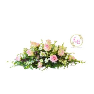 Cojín de Rosas Rosadas en Ternura.