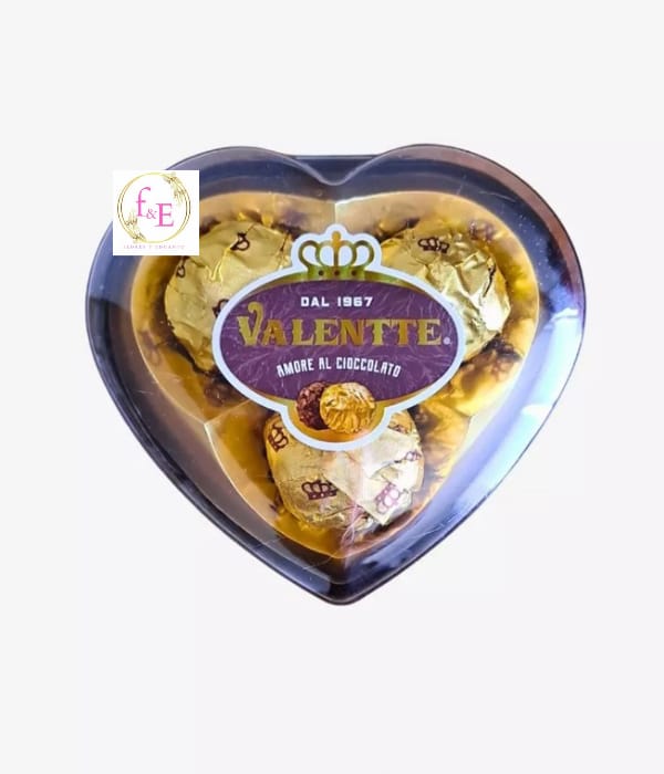 Bombones Valentte de 3 unidades.