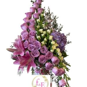 Armonía Floral en Cilindro.