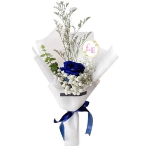 Rosa Azul Solitaria.