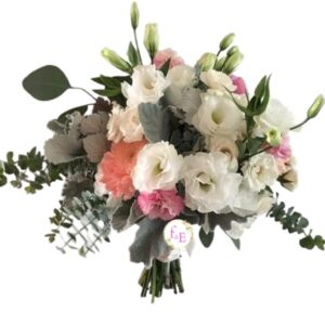 Bouquet Romance Suave en Lisianthus.
