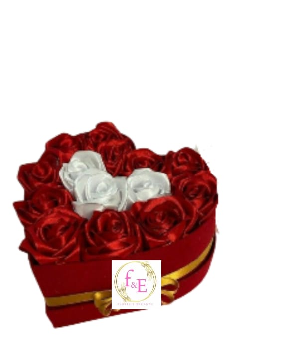 Box Corazón de Rosas Dual.