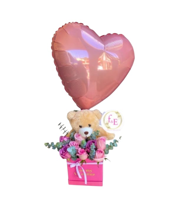 Caja Encantada de Amor y Globo