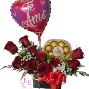 Cartera Romántica con Globo y Dulzura.