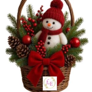 Canasto Festivo de Navidad.