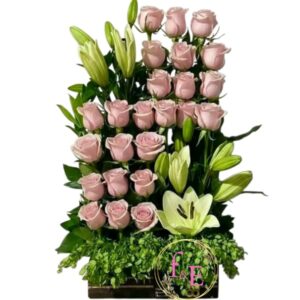 Arreglo Escala Rosada Deluxe.