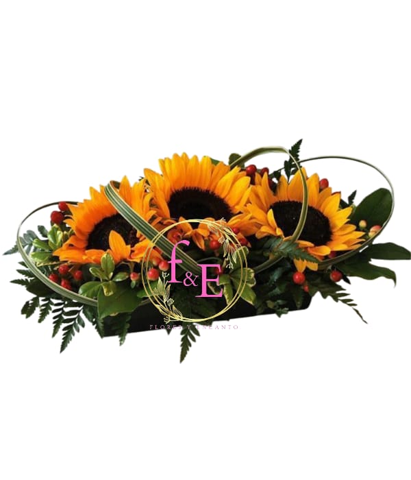 Arreglo Calidez de Girasoles.