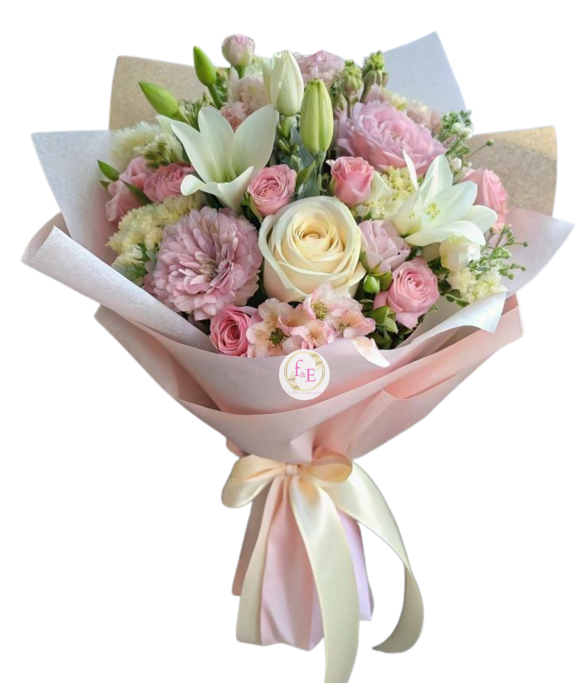 Dulce Serenidad en Rosas y Lirios