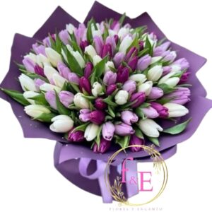 Ramo Explosión de 40 Tulipanes.