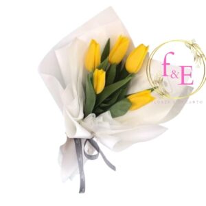 Ramo de Tulipanes Amarillos Premium.