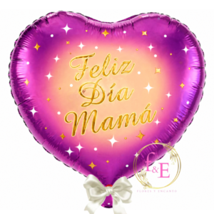 Globo Metalizado Felíz Día Mamá.