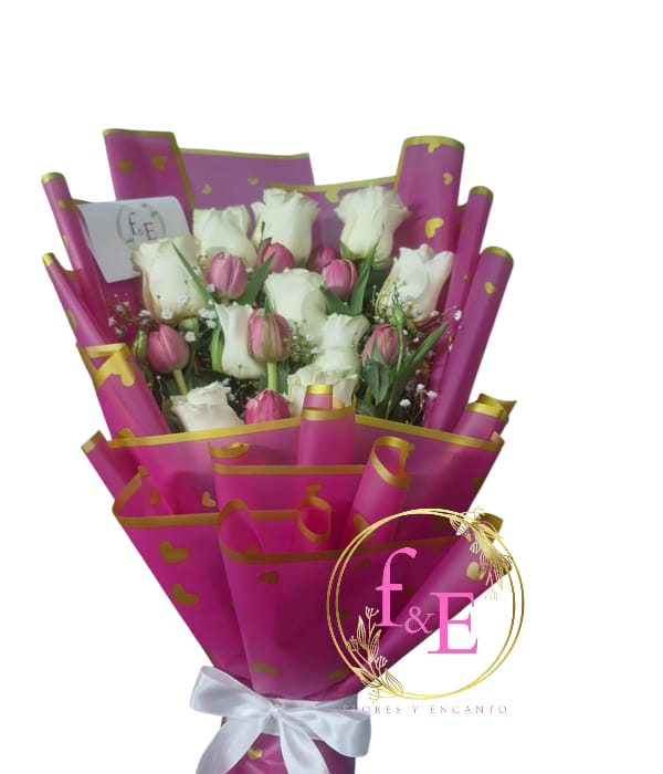Ramo Delicado Romance Floral.