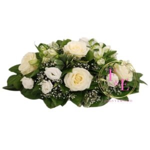 Cubre Urna Blanco Tradicional.